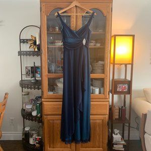 City Triangles Blue Gown